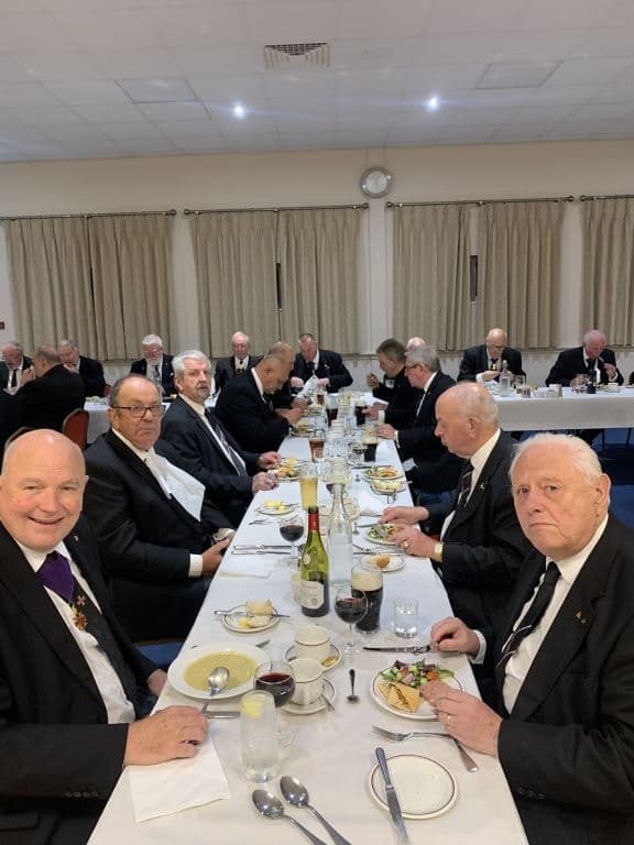 Appendant Orders ceremony