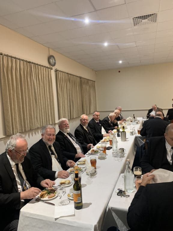 Appendant Orders ceremony