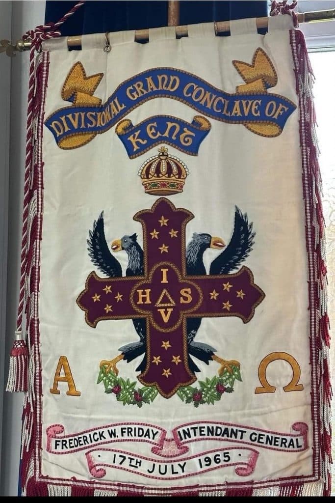 Division of Kent ceremonial banner
